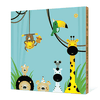 Welcome to the Jungle Bamboo Wall Art - Jungle Mist
