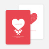 Love is Art Valentine’s Day Cards - Red