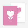Love is Art Valentine’s Day Cards - Pink
