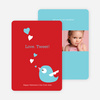 Love Tweet Eco Friendly Photo Cards - Robin