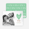 Lovebird Inspired Save the Date Cards - Pistachio