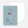 Manhattan-Themed Party Invitation - Steely Blue