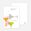 Margaritaville Party Invitation - Bright Orange