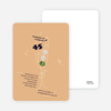 Martini-Themed Party Invitation - Warm Peach