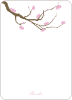 Notecards for the ‘Flower Wedding Shower’ cards. - Lavender