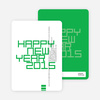 Modern and Bold New Year’s Party Invitations - Kelly Green