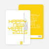 Modern and Bold New Year’s Party Invitations - Sungold