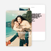 Modern Blocks Holiday Card - Pink