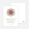 Modern Flower Garden Party Invitations - Sangria