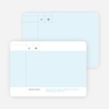 Modern Lines Note Cards for Both Professional and Personal Use - Sky Blue