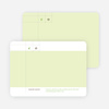 Modern Lines Note Cards for Both Professional and Personal Use - Wasabi