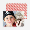 Modern, Minimalist Photo Birthday Party Invitation - Dark Chocolate