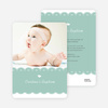 Modern Photo Bar and Bat Mitzvah Invitations - Blue