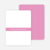 Modern Photo Thank You Card - Cotton Candy