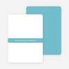 Modern Photo Thank You Card - Cornflower