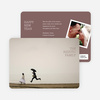 Modern Picture New Year’s Cards - Brown