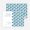 Moroccan Stained Glass Invitation - Turquoise