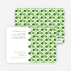 Moroccan Stained Glass Invitation - Happy Green