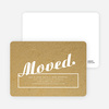 Moving Box Announcements – The Corrugated Look - White
