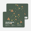 Moving Up Graduation Announcement and Invitation - Forest Green