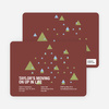 Moving Up Graduation Announcement and Invitation - Maroon