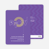 Music, DJ, Tunes – Birthday Invitations - Purple