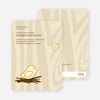 Nesting Bird Baby Shower Invitation - Meringue
