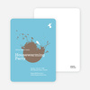 New Nest Housewarming Party Invitations - Cornflower Blue