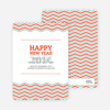 New Year Resolutions Party Invitations - Red