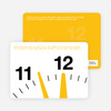 New Year’s Eve Party Invitations: Countdown Clock - Purple