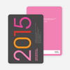 New Year’s Eve Party Invitations: Whoosh! - Magenta