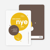New Year’s Eve Party Invitations - Mustard Yellow