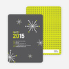 New Year’s Fireworks New Year’s Invitations - Slate Grey
