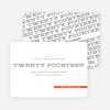 New Year’s Party Invitation Proclamation - Orange