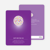 New Year’s Party Invitation - Plum