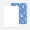 Not America’s Cup, But Some Fine Sailing Stationery - Blue