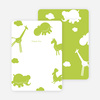 Note Cards: ‘Animal Downpour’ cards. - Celery