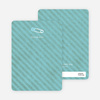 Note Cards: ‘Baby Pin Shower’ cards. - Aquamarine