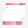 Note Cards: ‘Double Trouble Twins’ cards. - Shocking Pink