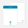 Note Cards: ‘First Sacrament – Chalice’ cards. - Royal Blue