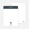 Note Cards: ‘First Sacrament – Chalice’ cards. - White