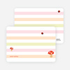 Note Cards: ‘Mushroom Patch’ cards. - Mushroom Brown