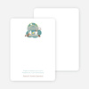 Note Cards: ‘Nativity Scene Holiday Card’ cards. - Greenish Blue