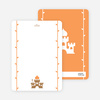 Note Cards: ‘Princess Birthday Invitation’ cards. - Tang Orange