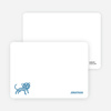 Note Cards: ‘Simply Tiger’ cards. - Cadet Blue