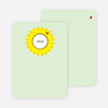 Note Cards: ‘Sunflower Baby’ cards. - Mint