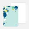 Note Cards: ‘Up up and away!’ cards. - Pistachio