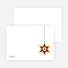Notecards for the ‘A Star is Made’ cards. - Maroon