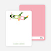Notecards for the ‘Airplane Announcement’ cards. - Coffee