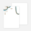 Notecards for the ‘Birthday Celebration’ cards. - Columbia Blue